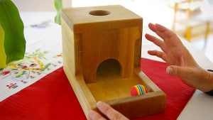 Simple Montessori Activities: permanence box