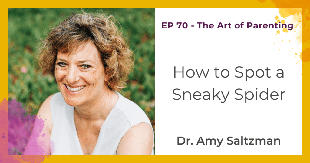 How to spot and sneaky spider? with Amy Saltzman